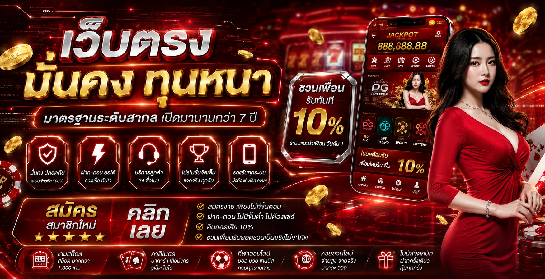 หน้าจอมือถือแสดง SUPER XGAMBET เปิดผ่านเบราว์เซอร์บน iOS และ Android
